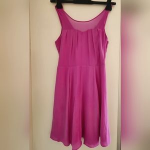 Express purple chiffon dress 💜